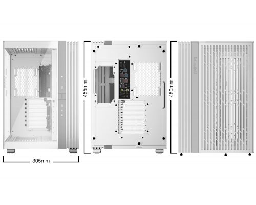 be quiet! Case ATX - LIGHT BASE 600 DX White, image _ab__is.image_number.default