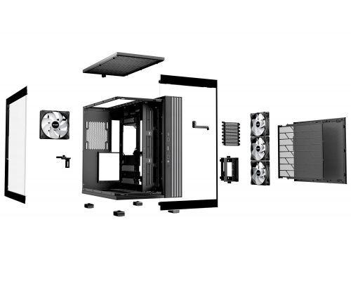 be quiet! Case ATX - LIGHT BASE 600 LX Black, image _ab__is.image_number.default