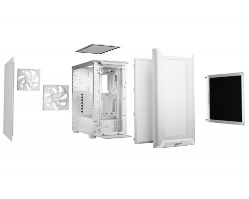 be quiet! Case ATX - Pure Base 501 Airflow White, image _ab__is.image_number.default