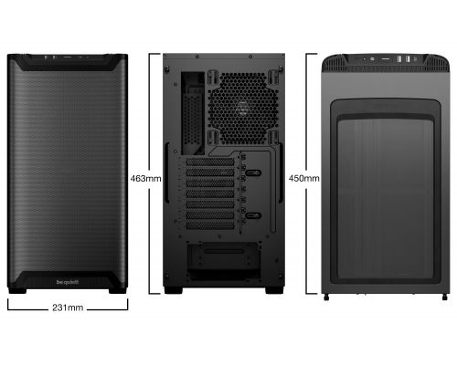 be quiet! Case ATX - Pure Base 501 Airflow Window Black, image _ab__is.image_number.default