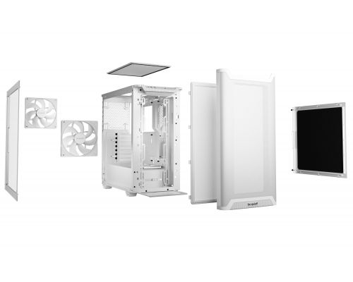 be quiet! Case ATX - Pure Base 501 Airflow Window White, image _ab__is.image_number.default