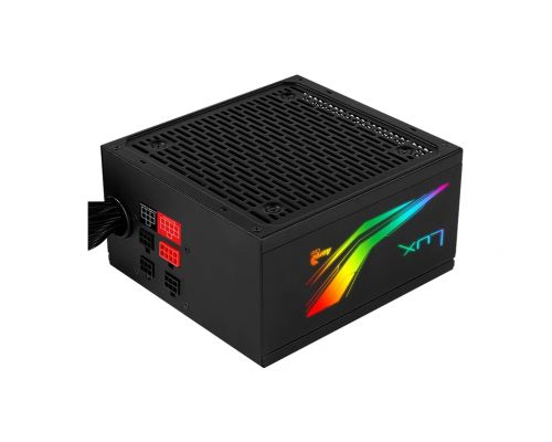 AeroCool PSU 650W - 80+ Bronze, Semi-Modular LUX RGB 650M - ACPB-LM65AEC.11, image _ab__is.image_number.default