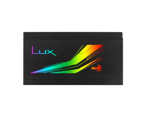 AeroCool PSU 650W - 80+ Bronze, Semi-Modular LUX RGB 650M - ACPB-LM65AEC.11, image _ab__is.image_number.default