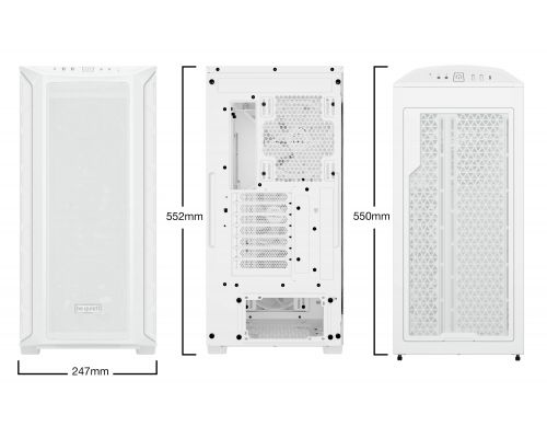be quiet! Case EATX - Shadow Base 800 FX White, image _ab__is.image_number.default