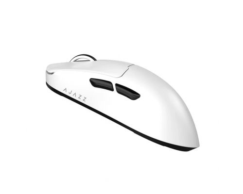Ajazz AJ159 V2 MC - Wireless Gaming Mouse - 1K, Magnetic Charging Dock, White, image _ab__is.image_number.default