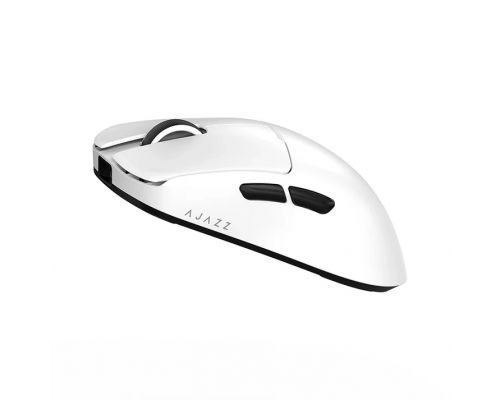 Ajazz AJ159 V2 MC - Wireless Gaming Mouse - 1K, Magnetic Charging Dock, White, image _ab__is.image_number.default