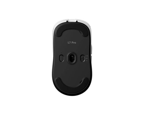 MCHOSE L7 Pro White - Wireless Gaming Mouse - Dual 8K, Kailh Optical, image _ab__is.image_number.default